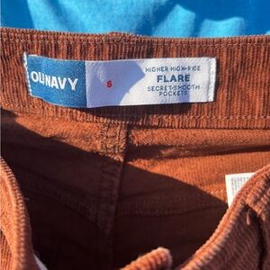 Old Navy Rust Flare Pants